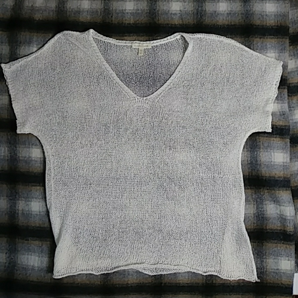 Ellen Fisher net sweater size medium